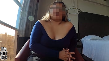 Chubby cachonda me saca el preservativo porque ella dice que así es más rico