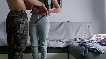 Passionate and intense sex on the couch – Romantic Amateur