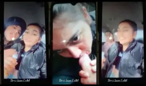Desi punjabi girl sucking bf dick in car sex viral desi mms