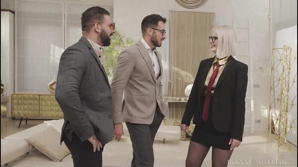 Young Secretary Passes Endurance Test on Her First Day at Work